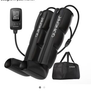 NIB Quinear Black Leg Massager with Bag